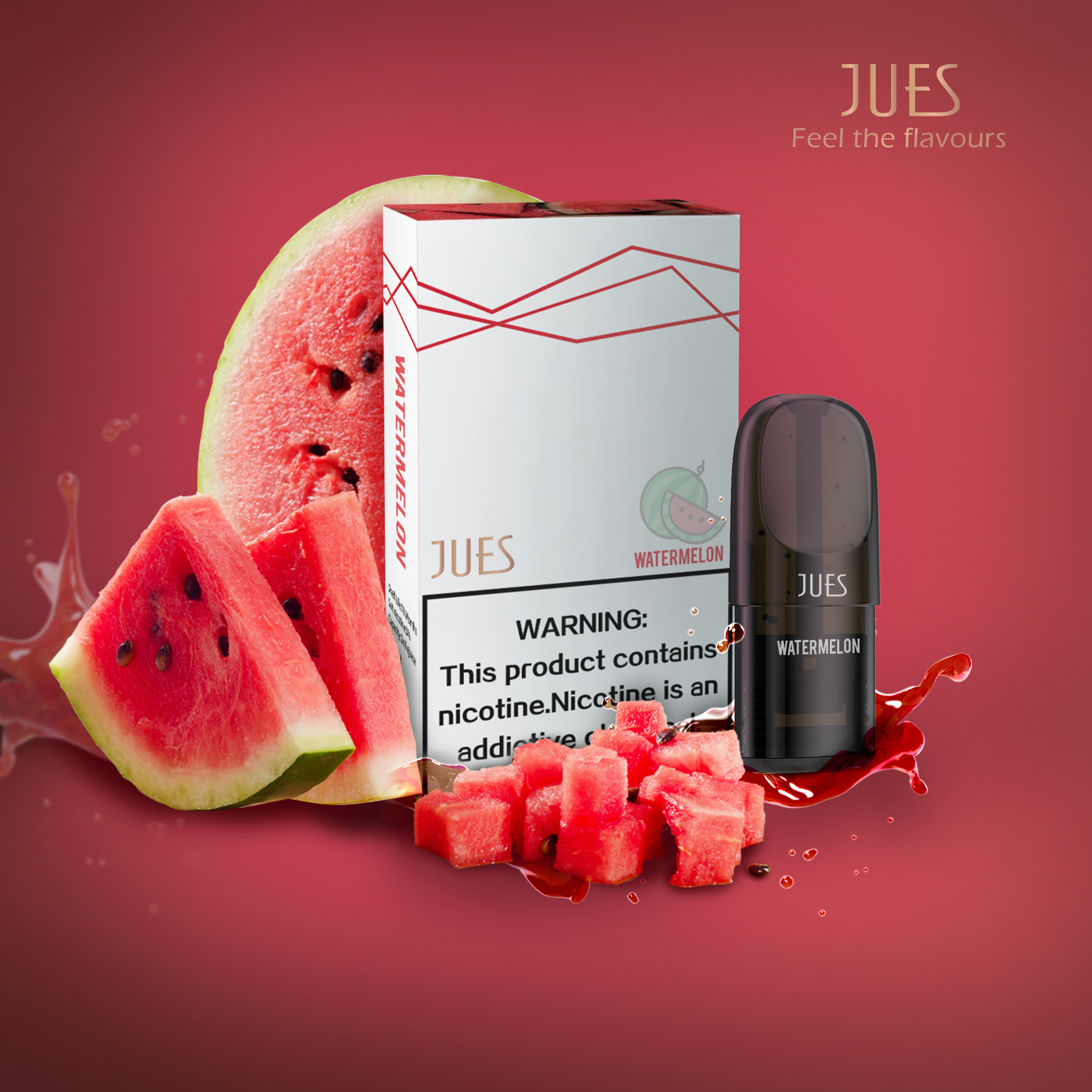 Jues Nicotine Vape Pod - Watermelon