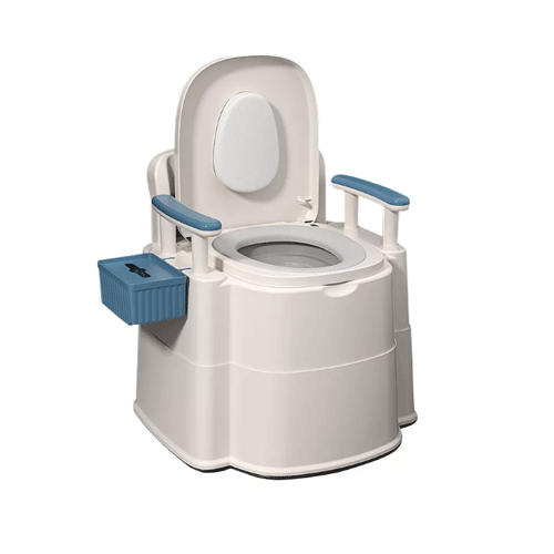 Omkha Portable Beside Toilet (FTMT - 01) (Blue & Grey)