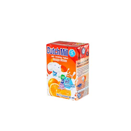 Dutch Mill UHT Drinking Yoghurt - Orange Flavour - 90ml