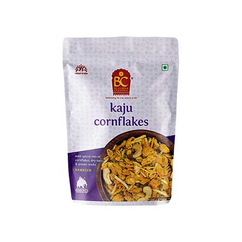 BC Bhikharam Chandmal Kaju Cornflakes - 350g