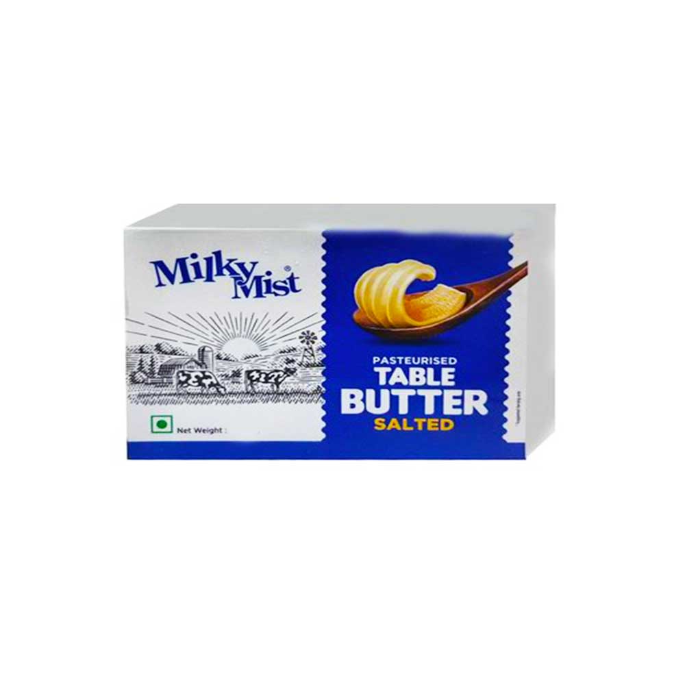 Milky Mist Pasteurised Table Butter Salted - 500g