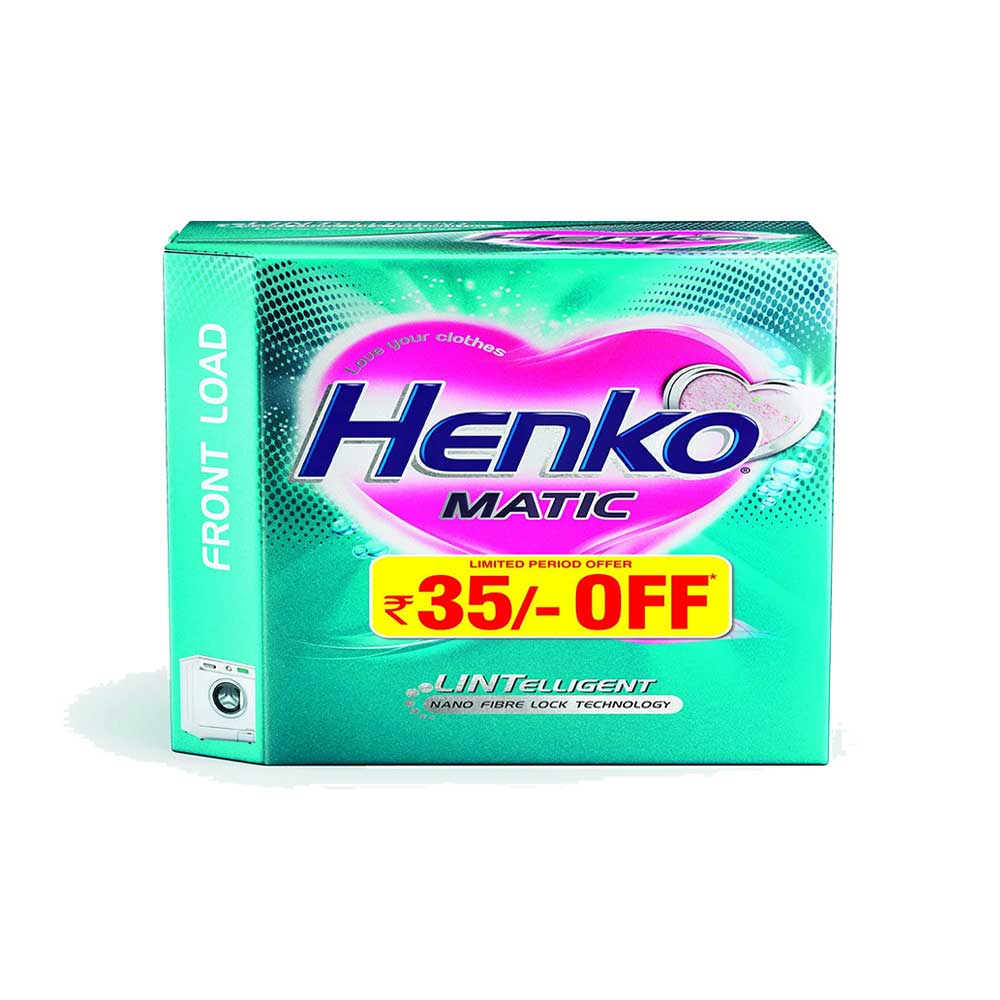 Henko Matic Front Load Detergent, 1Kg, Grocery Babu