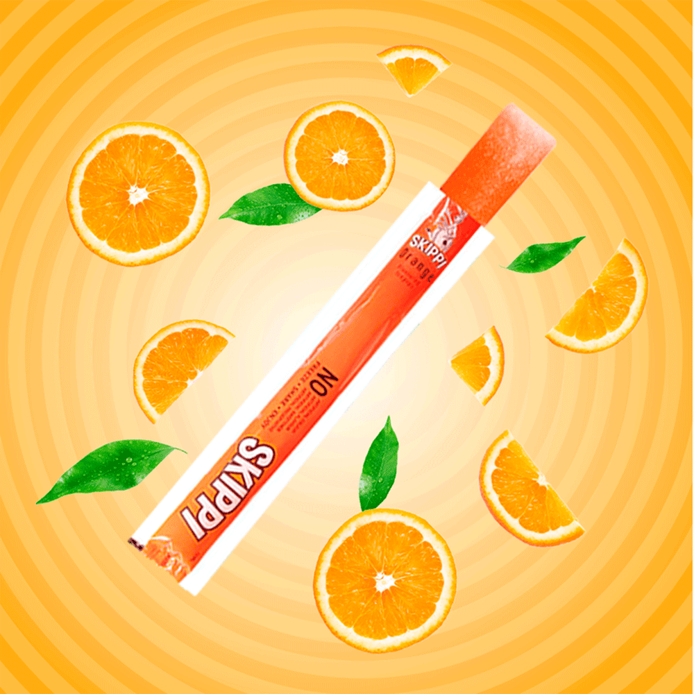 Skippi Ice Pops - Orange