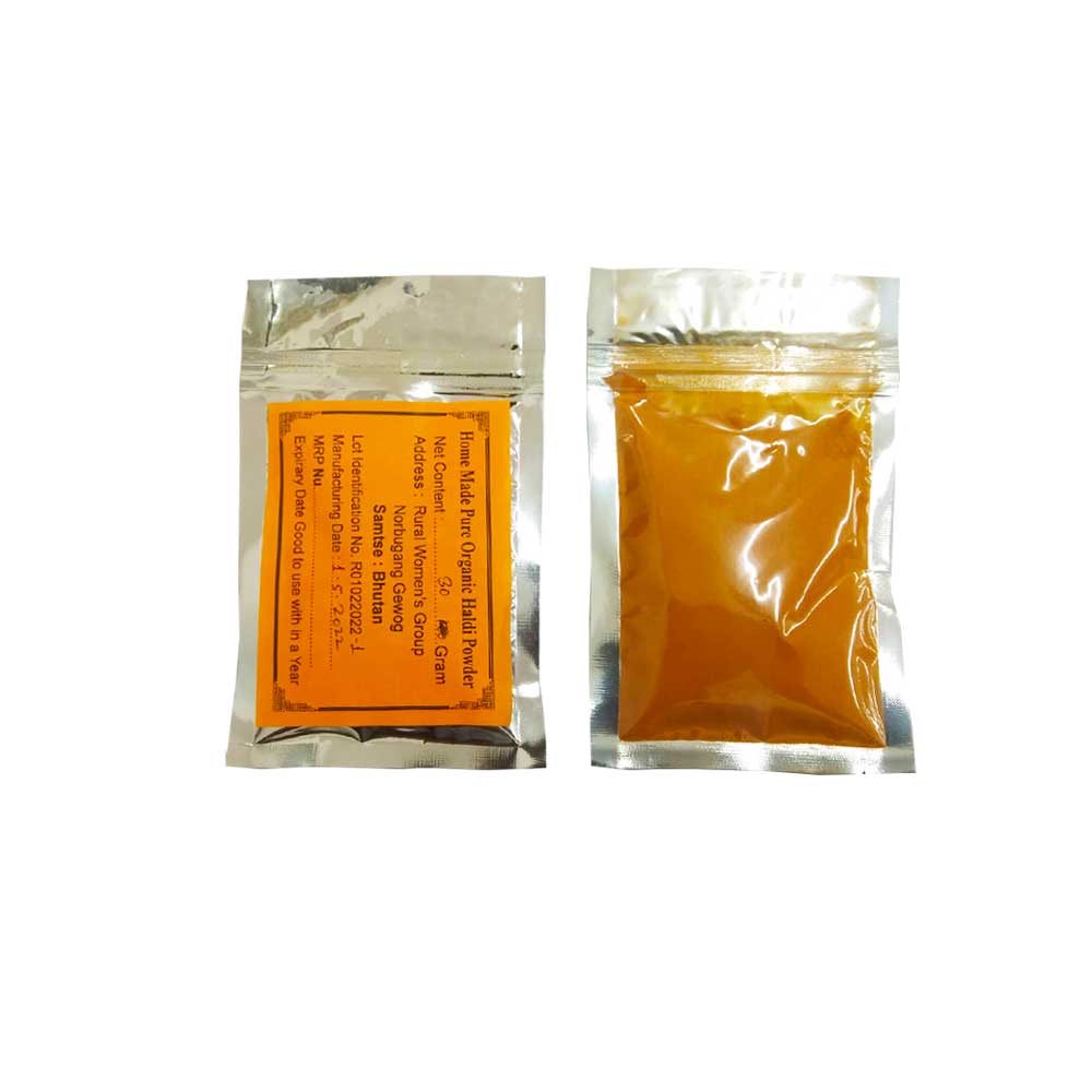 Home Made Pure Organic Turmeric/Haldi Powder - 30g