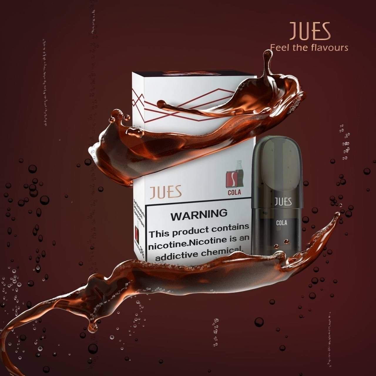 Jues Nicotine Vape Pod - Cola - 2ml