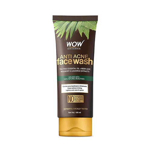 Wow Skin Science Anti - Acne Face Wash | 100ml