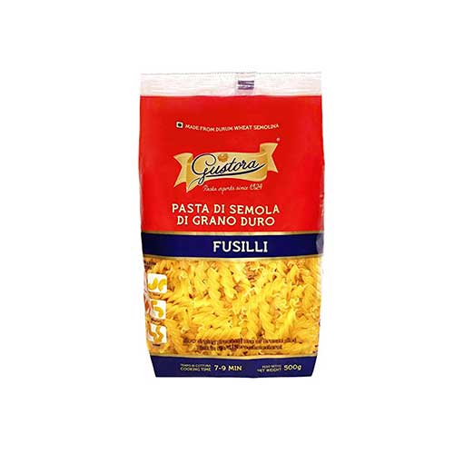 Gustora Pasta Di Semola Di Grano Duro - Fusilli - 500g