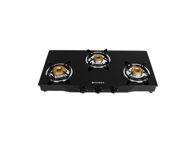 Faber Hob Cooktop Star 3BB BK - Black Glass