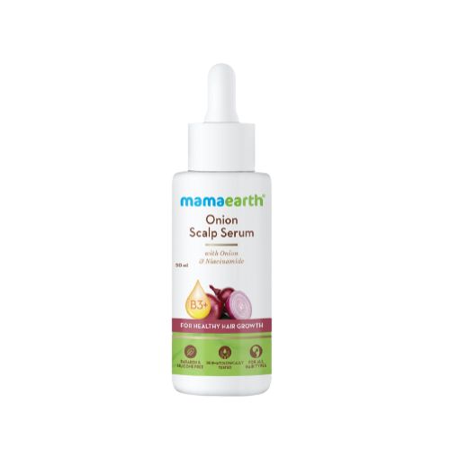 Mamaearth Onion Scalp Serum With Onion And Niacinamide For Healthy Hair Growth - 50ml