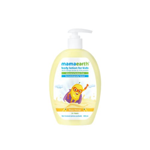 Mamaearth Body Lotion For Kids With Mango Butter And Milk Protein, 400ml