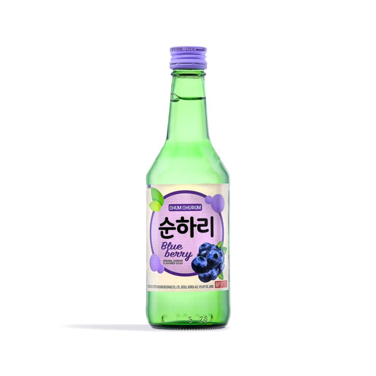 Chum Churum Soju - 360ml - Blueberry