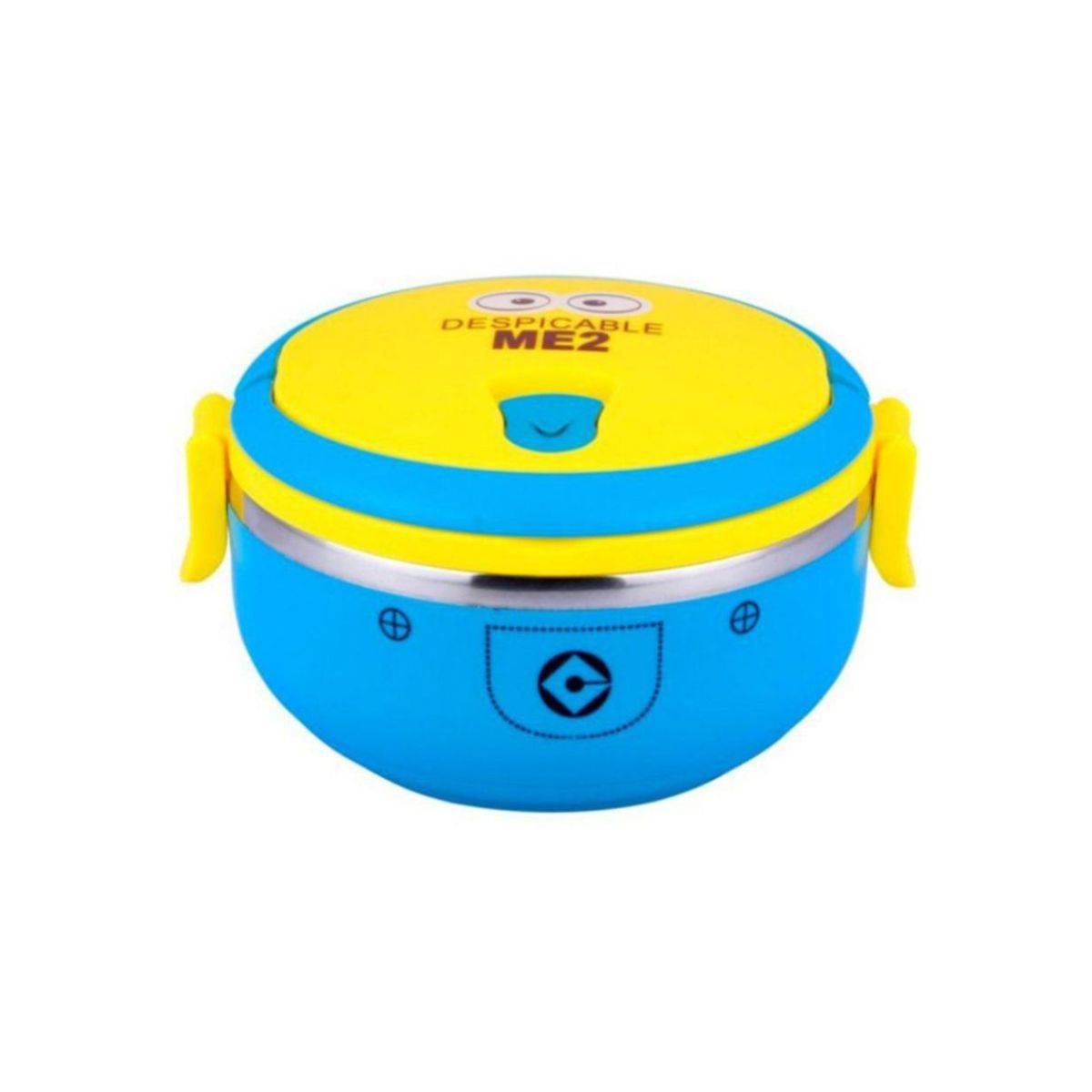 Minion Cartoon Lunch Box - Single Layer