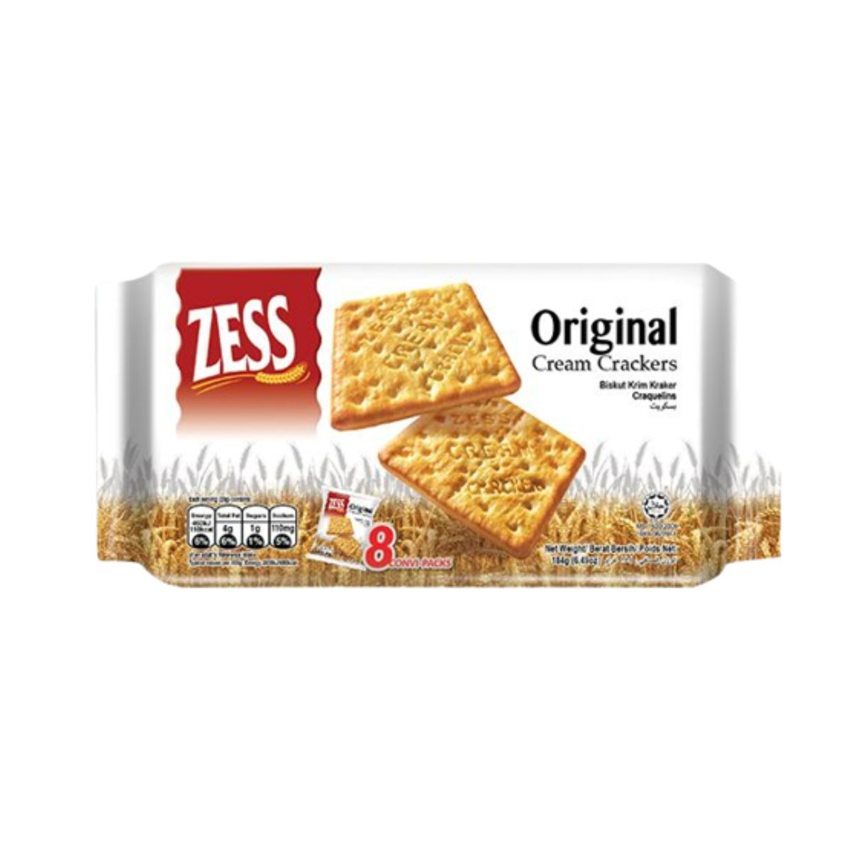 Zess Original Cream Cracker - 180g