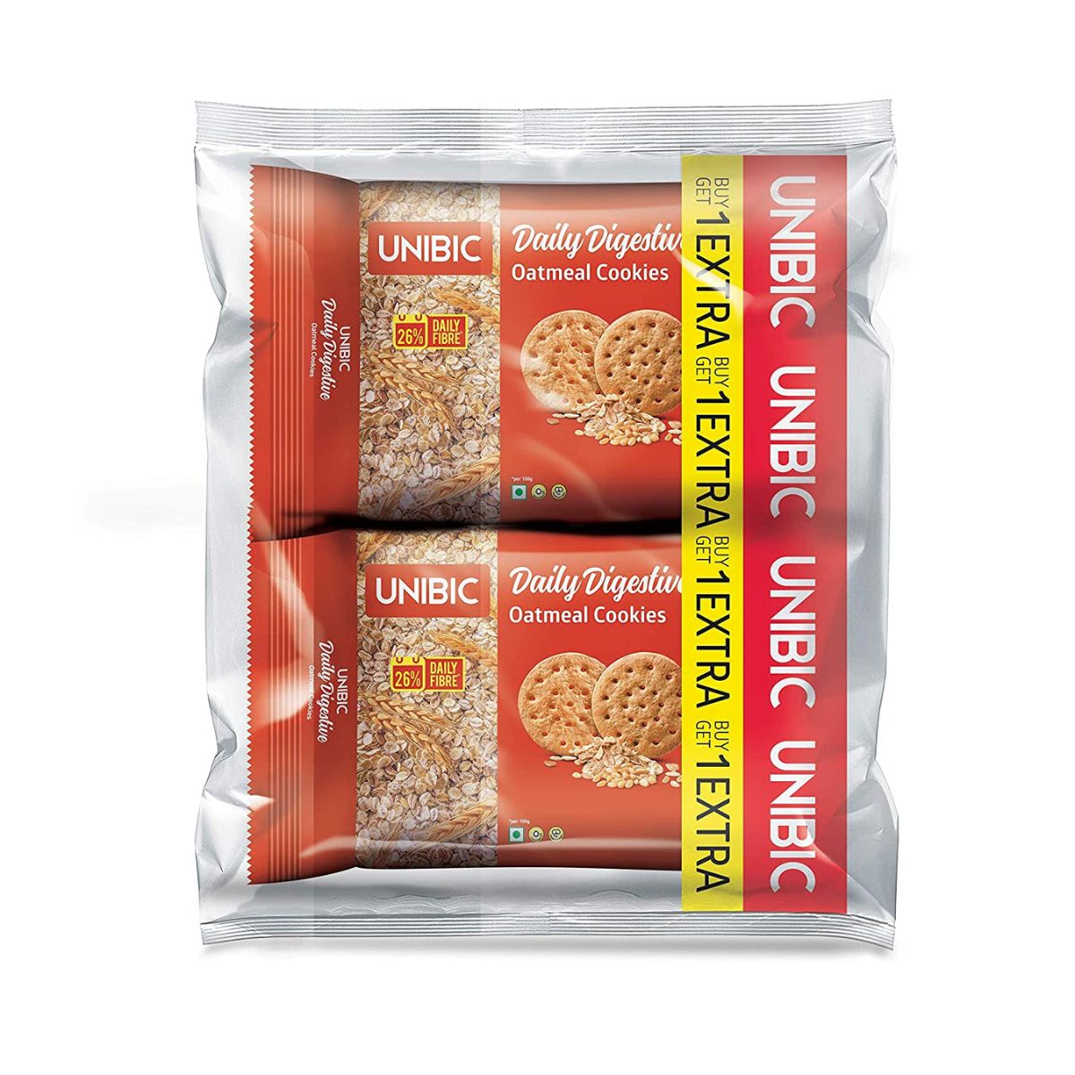 Unibic - Oats Digestive Cookies - Buy 1 Get 1 - 150g