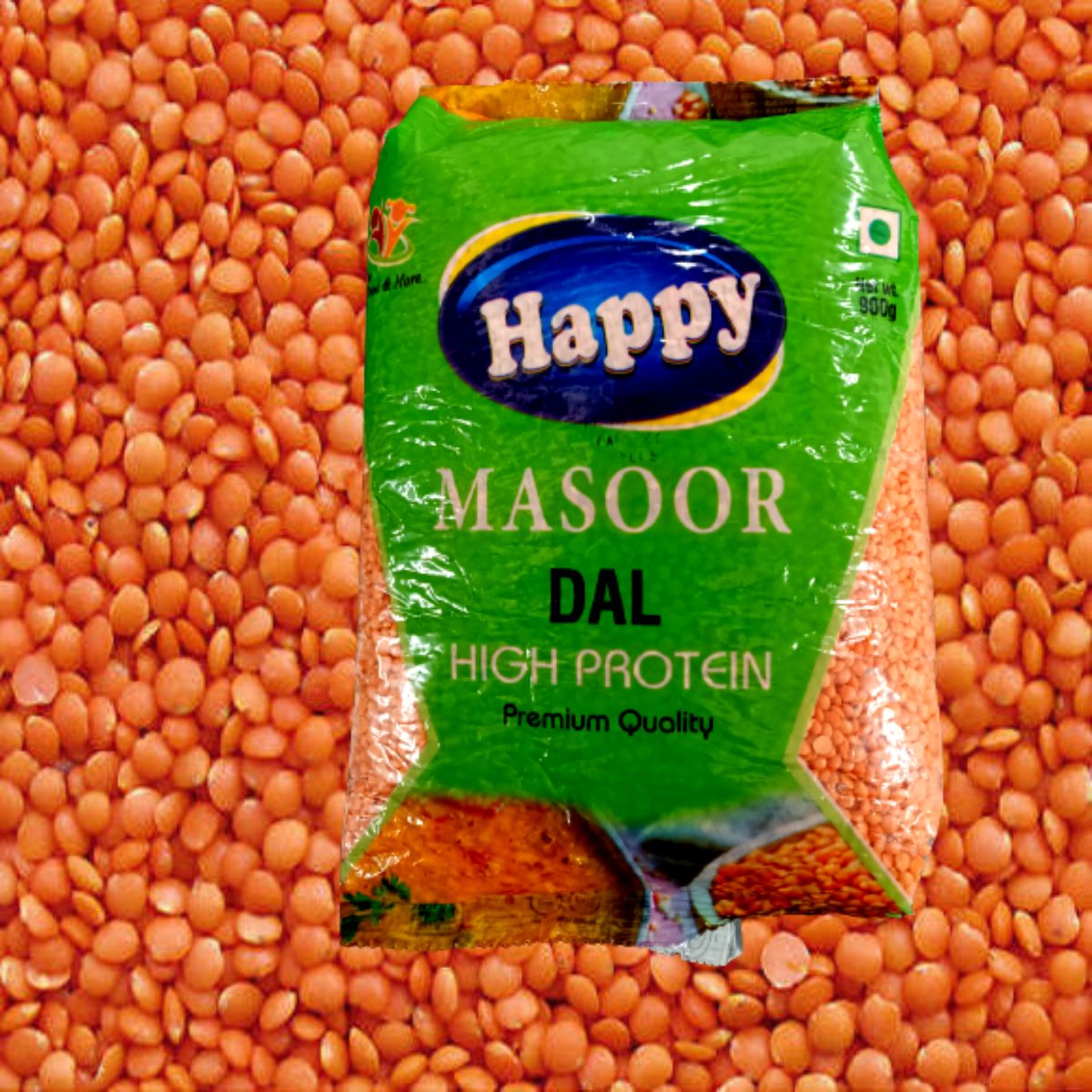 Happy Masoor Dal - High Protein - 900g