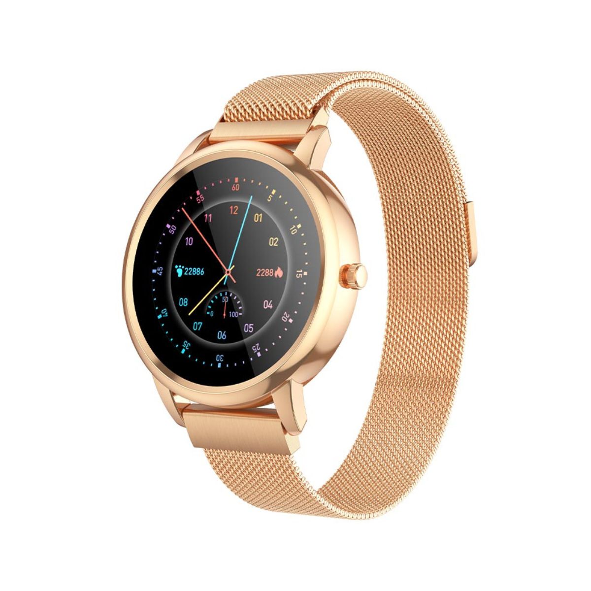 Hoco Y8 Smart Sports Watch - Rose Gold