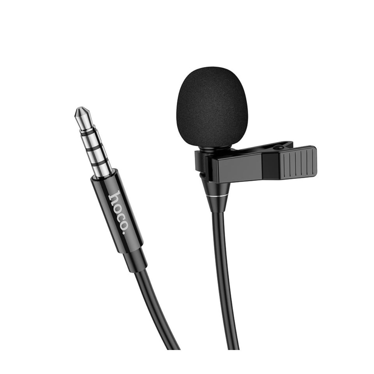 Hoco L14 3.5 Lavalier Microphone - Black