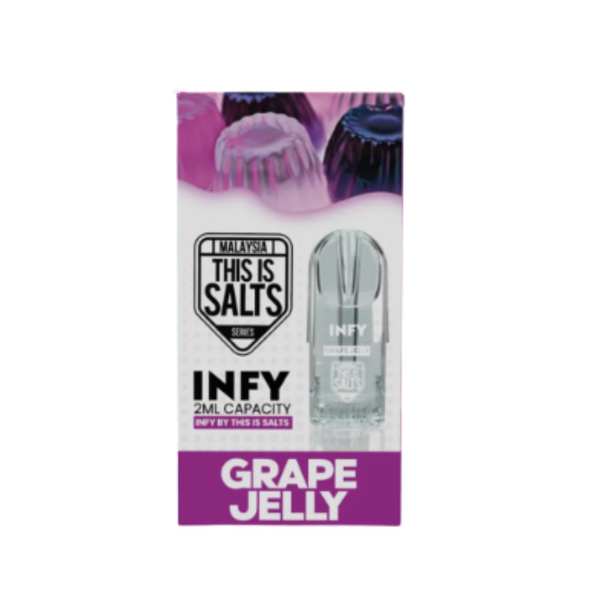 This Is Salts Infy Nicotine Vape Pod - Grape Jelly - 2ml
