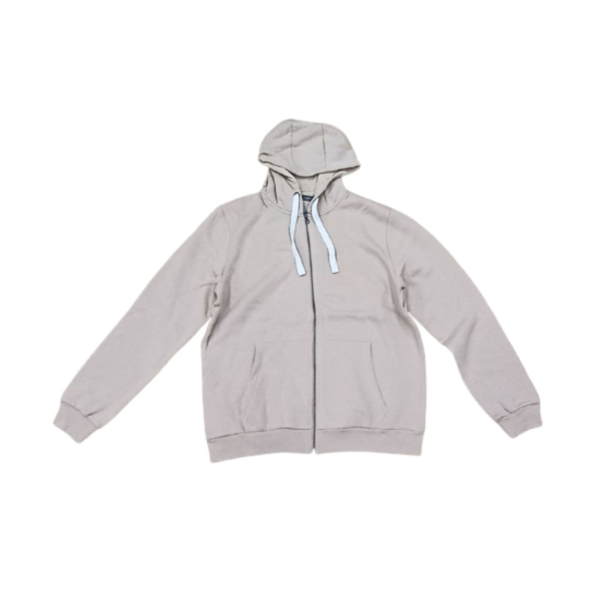 Max Fashion Zip Hoodie - Beige