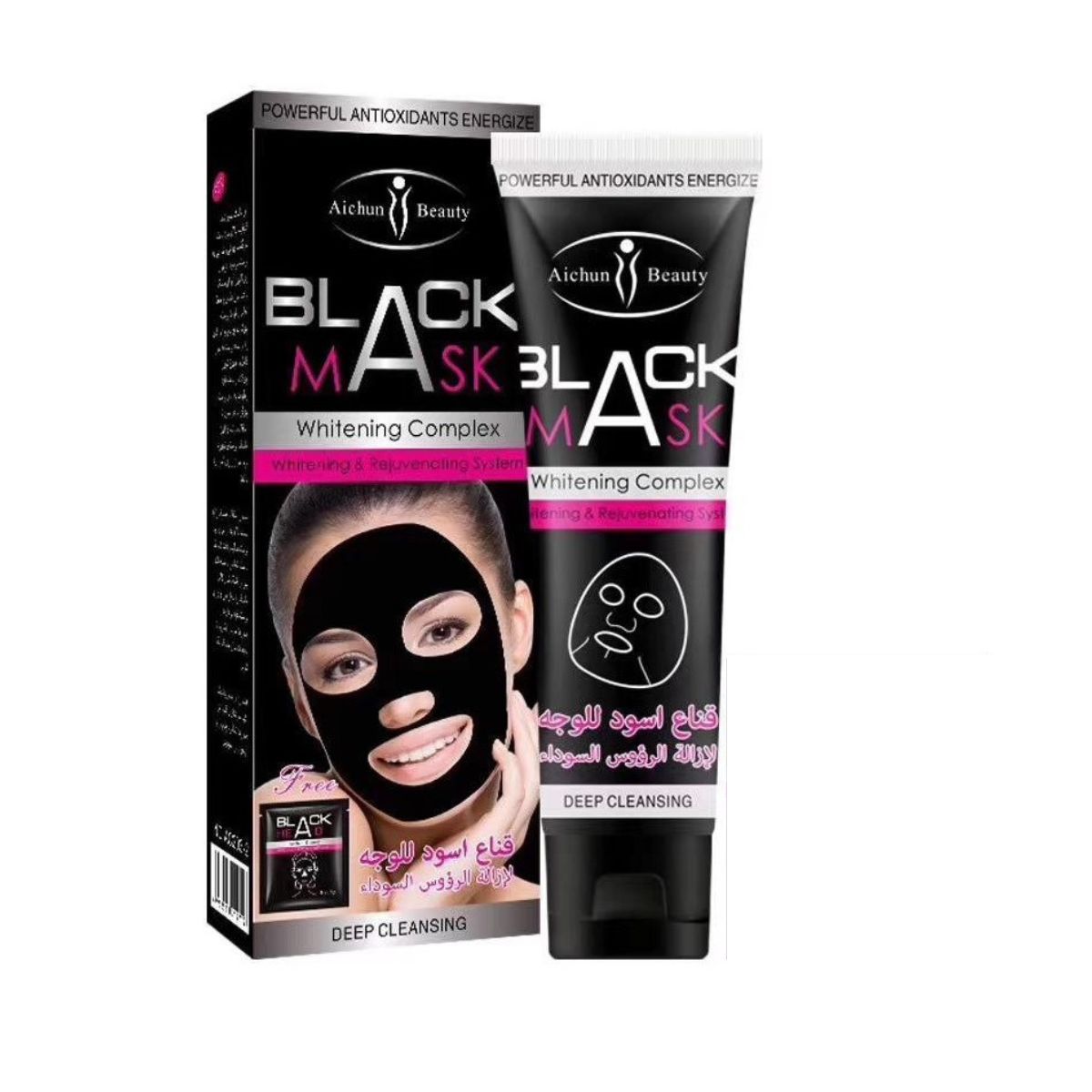 Aichun Beauty Black Mask - Whitening Complex - 120ml
