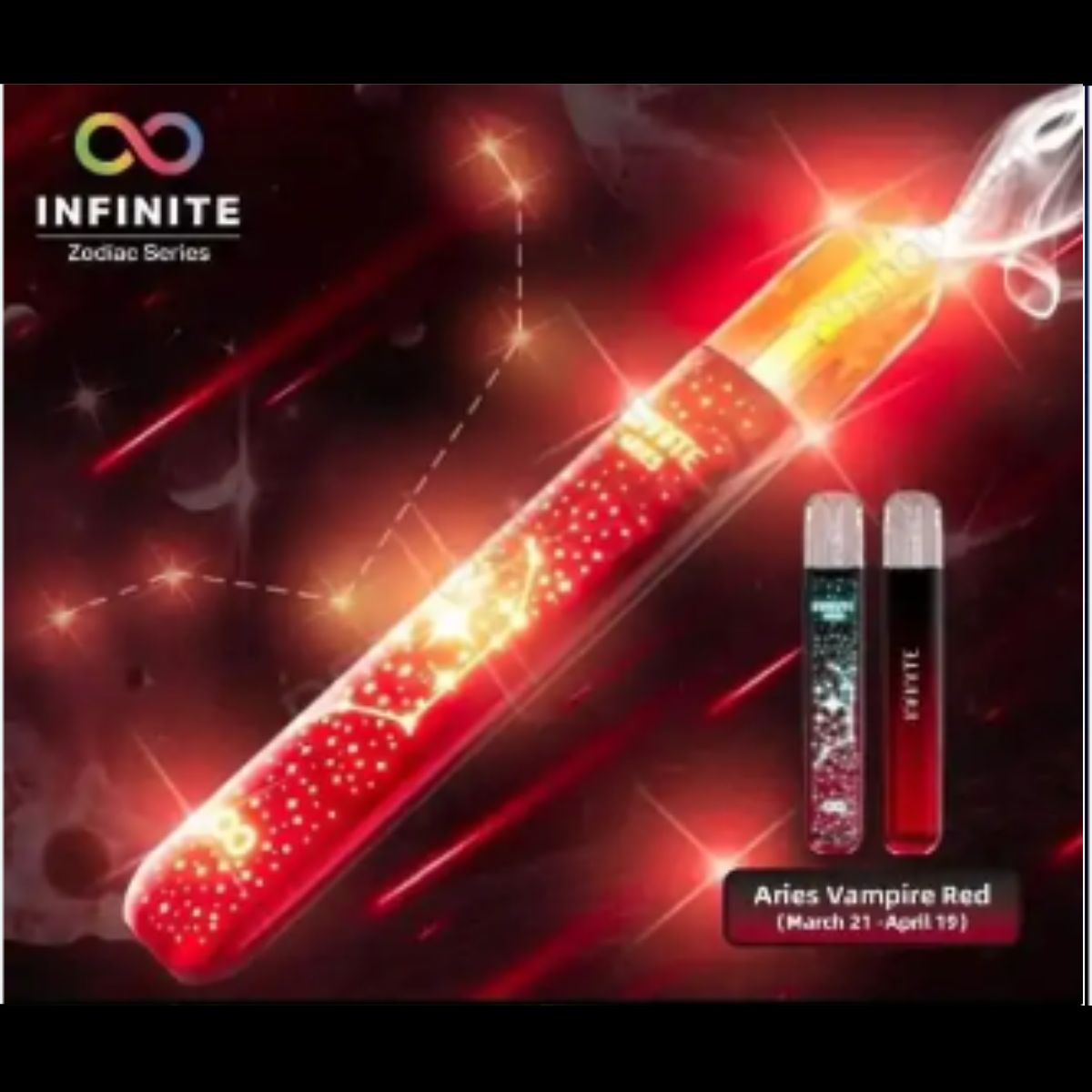 Infy90 Zodiac Series Vape Device - Aries Vampire Red