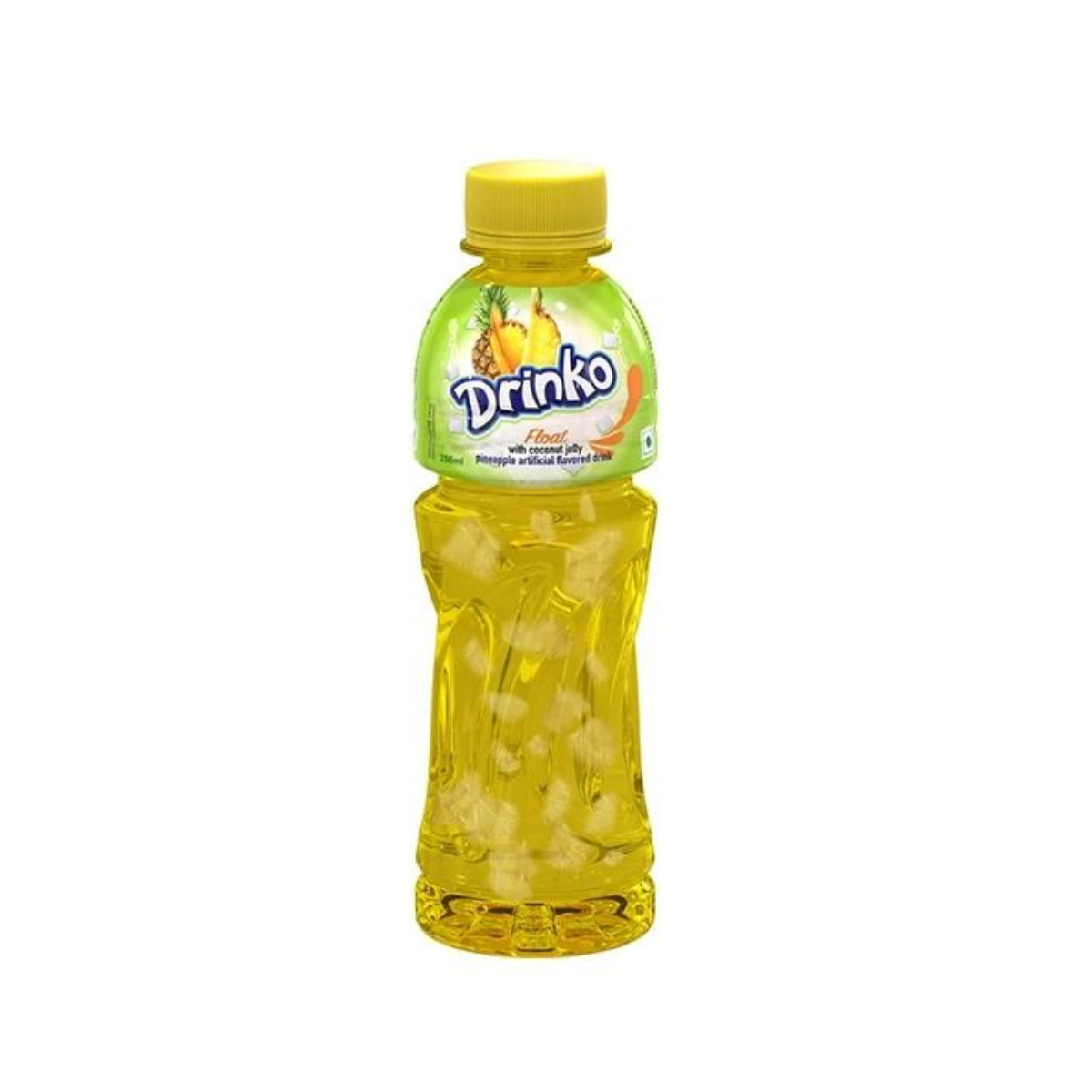 Drinko Float With Coconut Jell - Pineapple Drink - 250ml