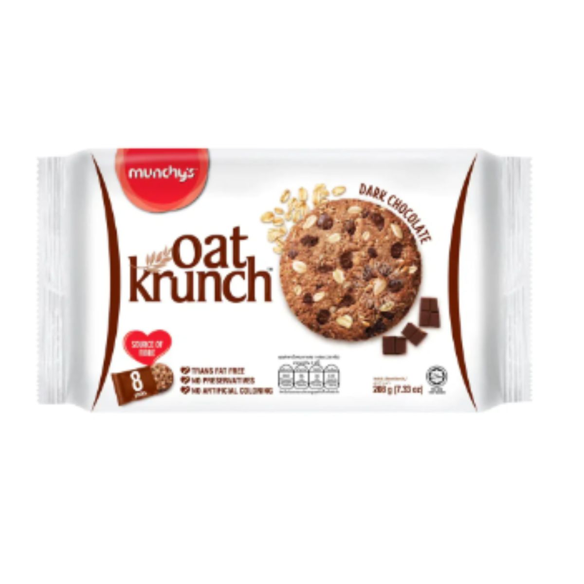 Munchy's Oat Krunch - Dark Chocolate - 208g