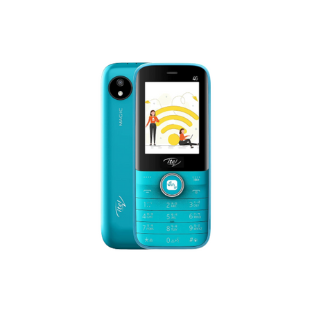 Itel it9210 Magic 2 4G - Yellow, Black & Blue