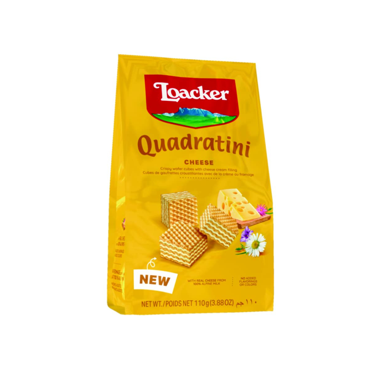 Loacker Cheese - Crispy Wafer Cubes - 110g