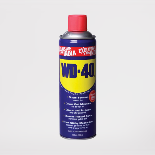 Pidilite WD-40 Multipurpose Spray - 420ml Rust Remover - Lubricant - Stain Remover - Degreaser & Cleaning Agent - 341g