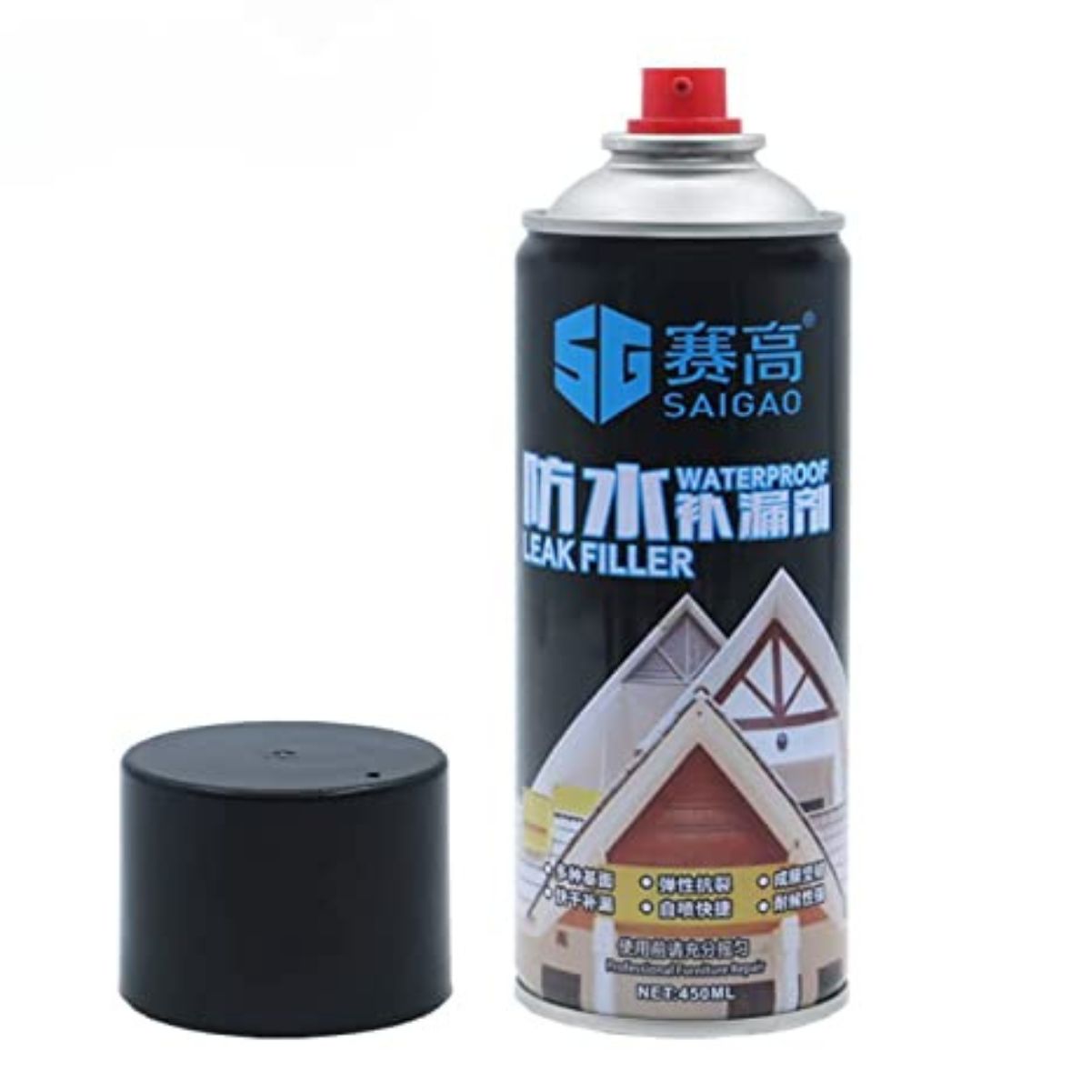 Saigao Leak Filler - Waterproof - 450g - Black