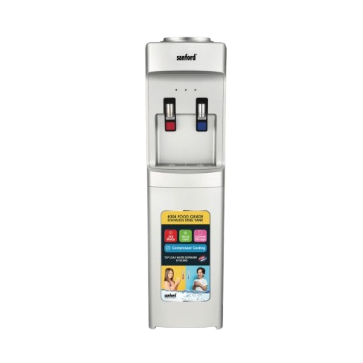 Sanford Hot And Cold Water Dispenser - SF1412WD - White