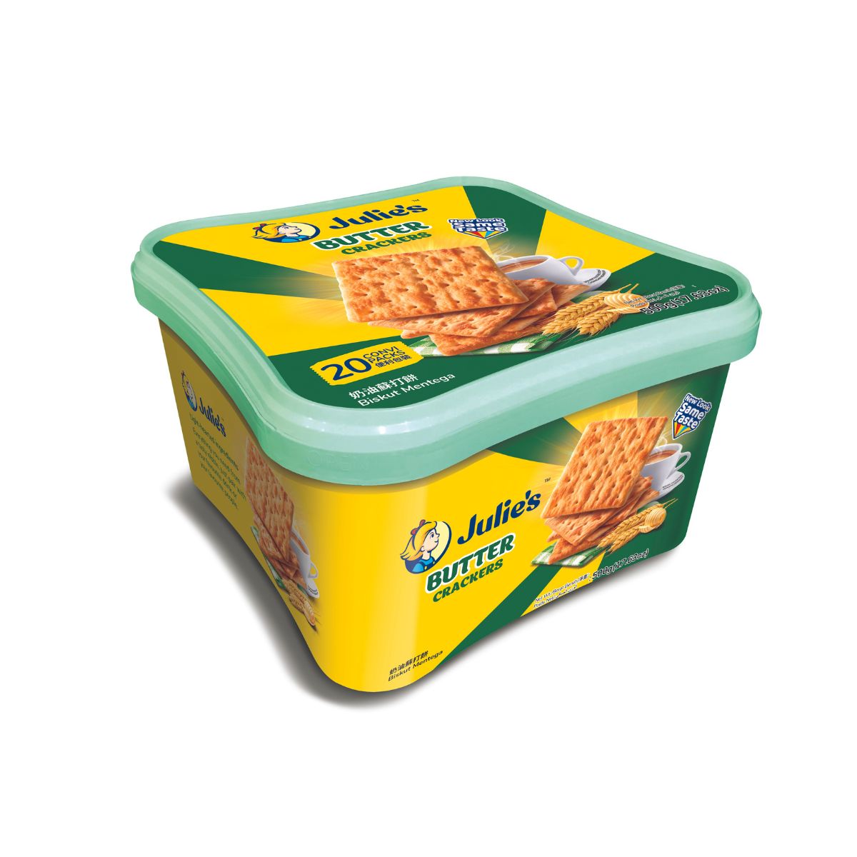 Julie's Butter Crackers - 20 Convi Packs - 500g