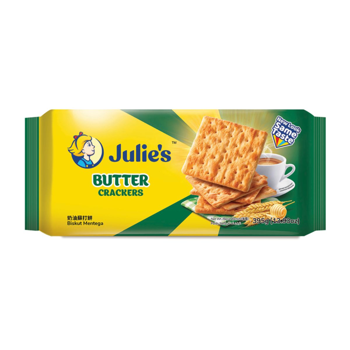 Julie's Butter Crackers - New Look Same Taste - 250g