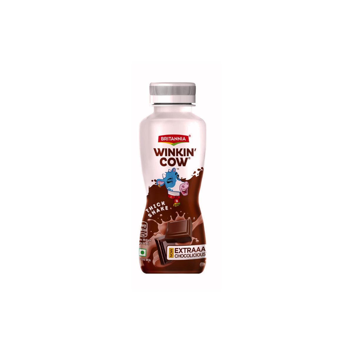 Britannia Winkin - Thick Shake - Extraaa Chocolicious - 180ml