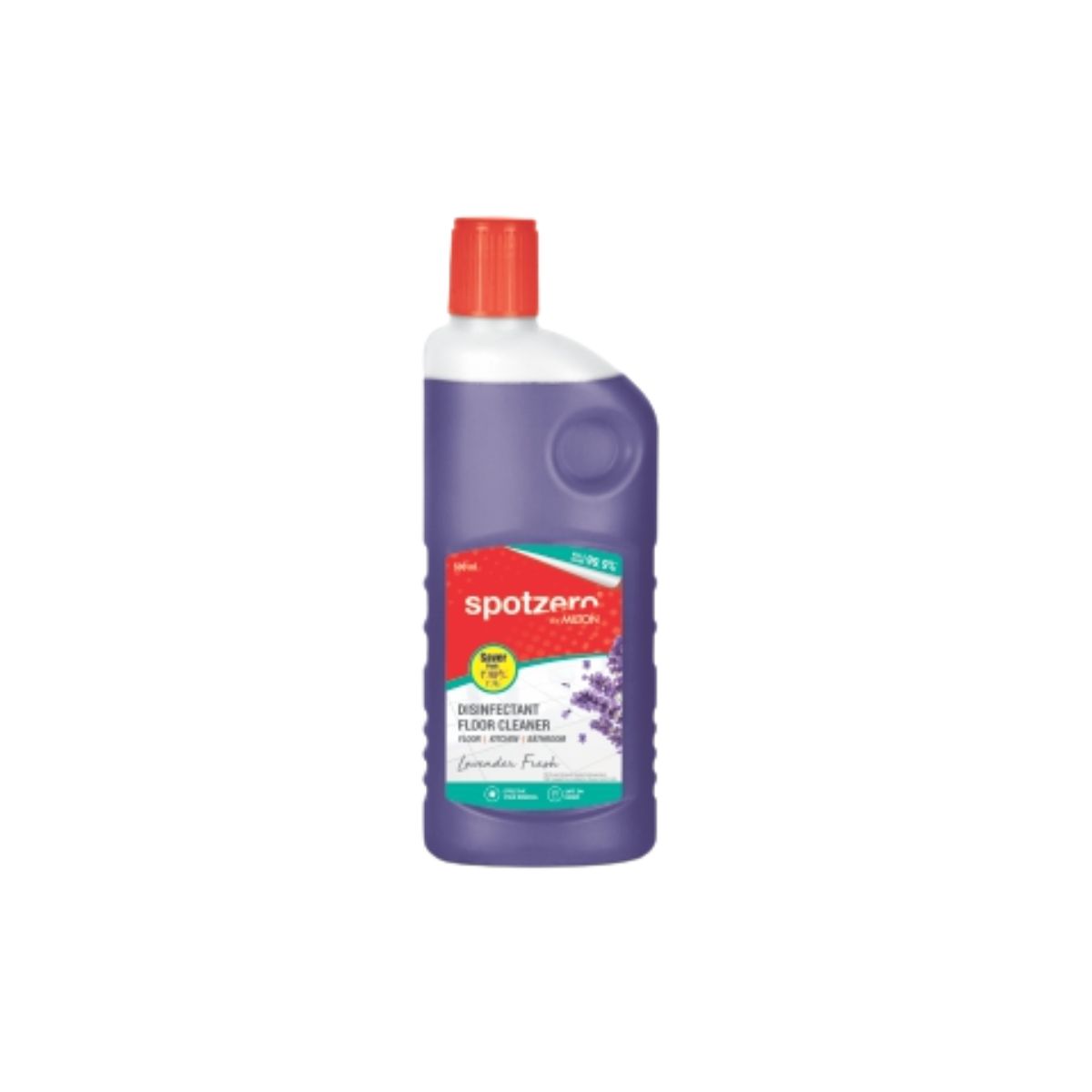 Spotzero By Milton - Disinfectant Floor Cleaner - Lavender Fresh - SZ-0285 - 500ml