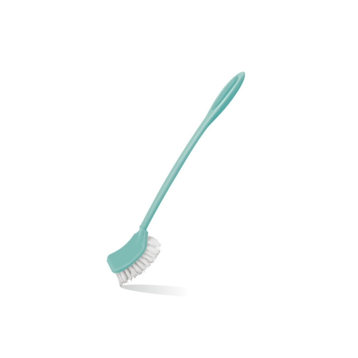 Spotzero By Milton - Toilet Brush Single Side Bristles - SZ-0017 - Cyan