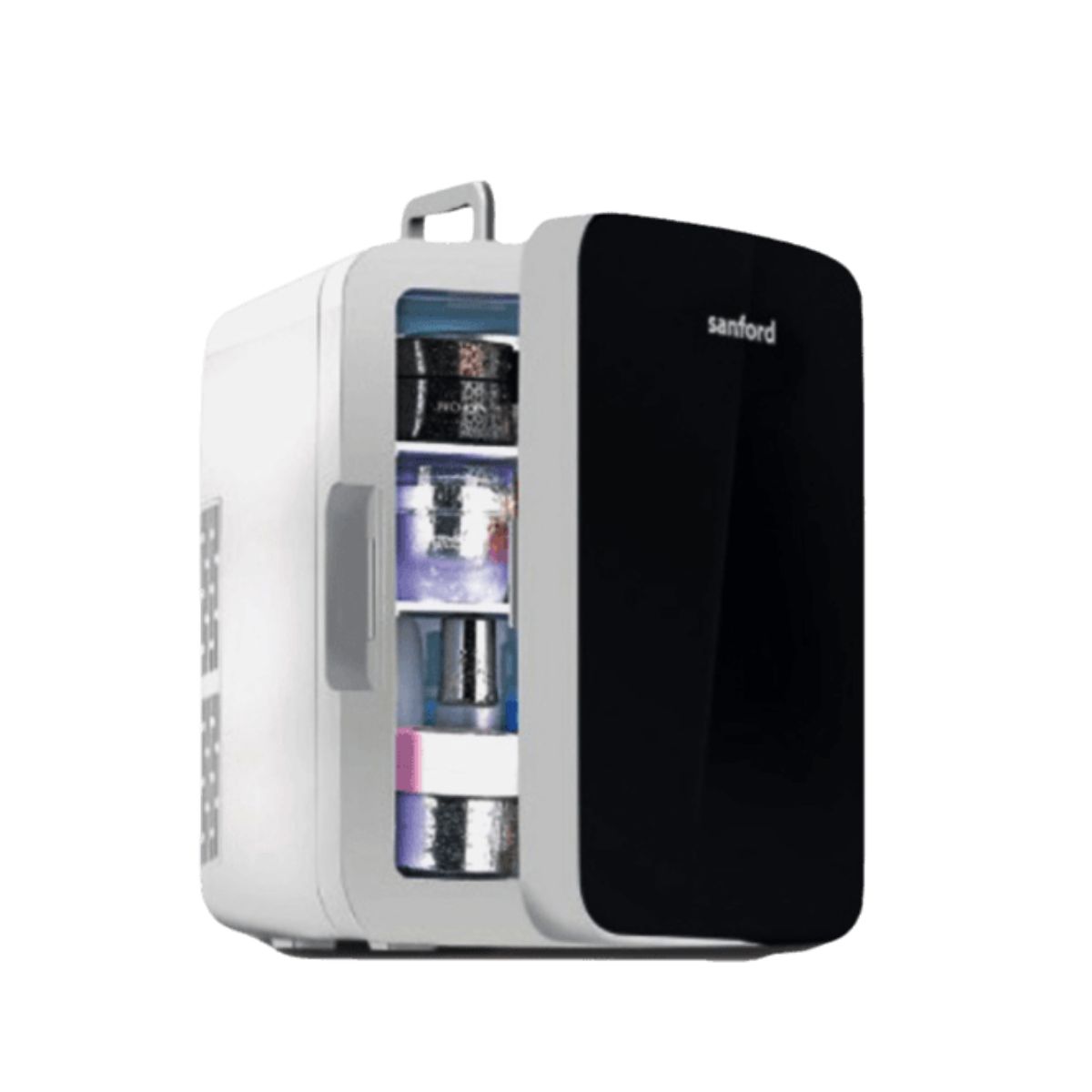 Sanford Mini Refrigerator - 2in1 Cool And Warm - SF1715MRF - 10L - Black & White
