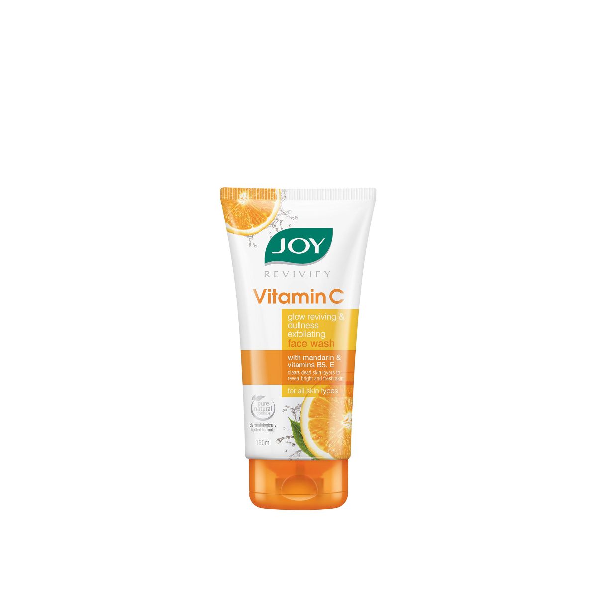 Joy Revivify Face Wash - Vitamin C - Pure Natural - For All Skin Type - 150ml