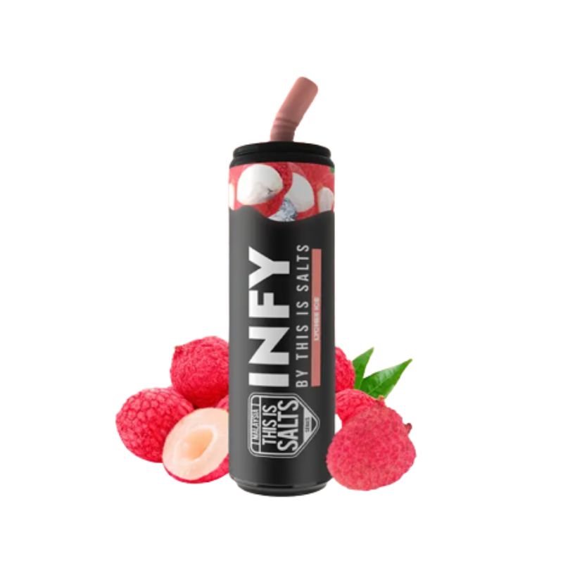 This is Salts Series Infy Disposable Pod - 6000 Puffs - Lychee Ice