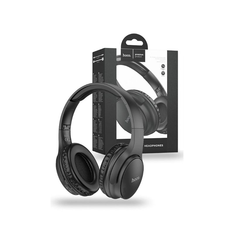 Hoco W40 Wireless Headphones - Black