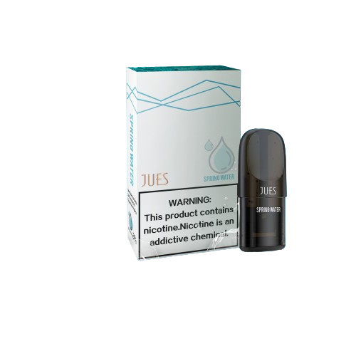 Jues Nicotine Vape Pod - Spring Water - 2ml