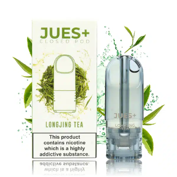 Jues Plus Closed Pod - Longjing Tea - 2.5ml - 3% Nicotine