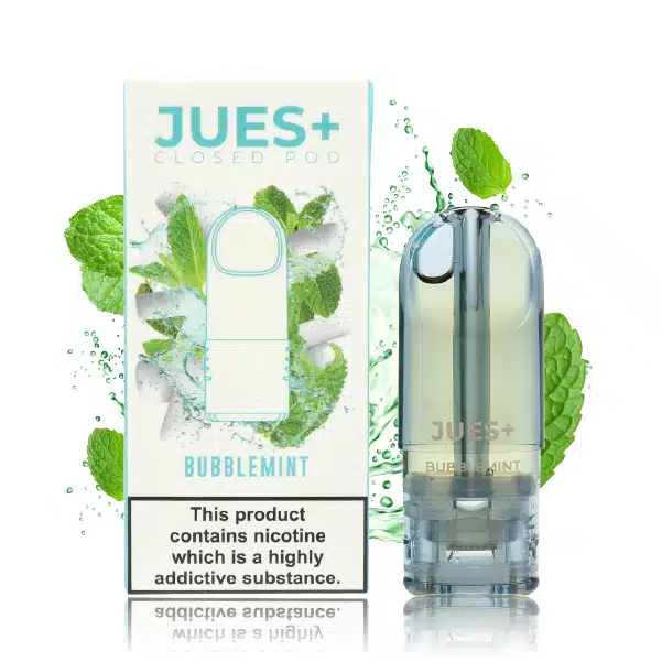 Jues Plus Closed Pod - Bubblemint - 2.5ml - 3% Nicotine