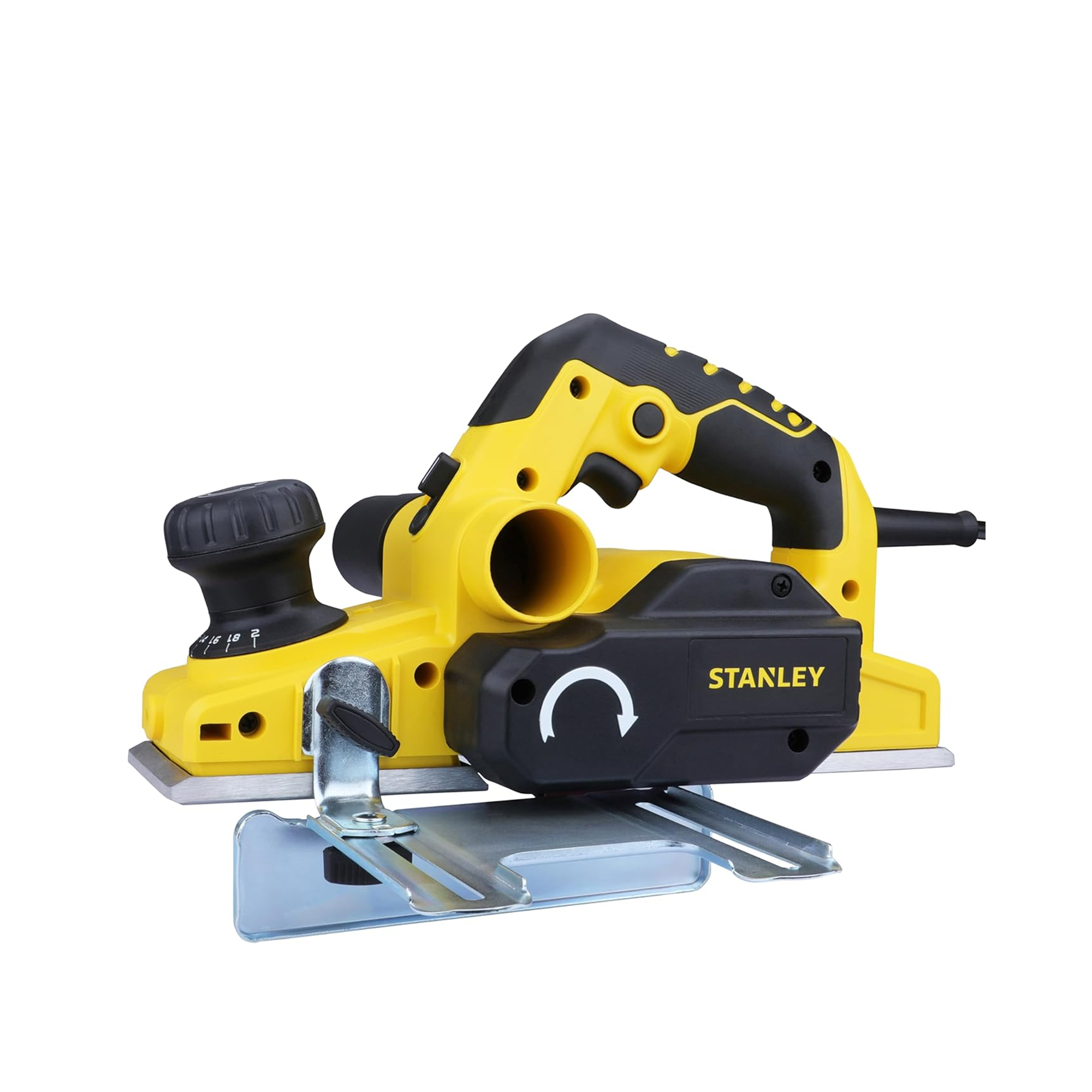 Stanley STPP7502 Planer with 2 TCT blades - Yellow and Black
