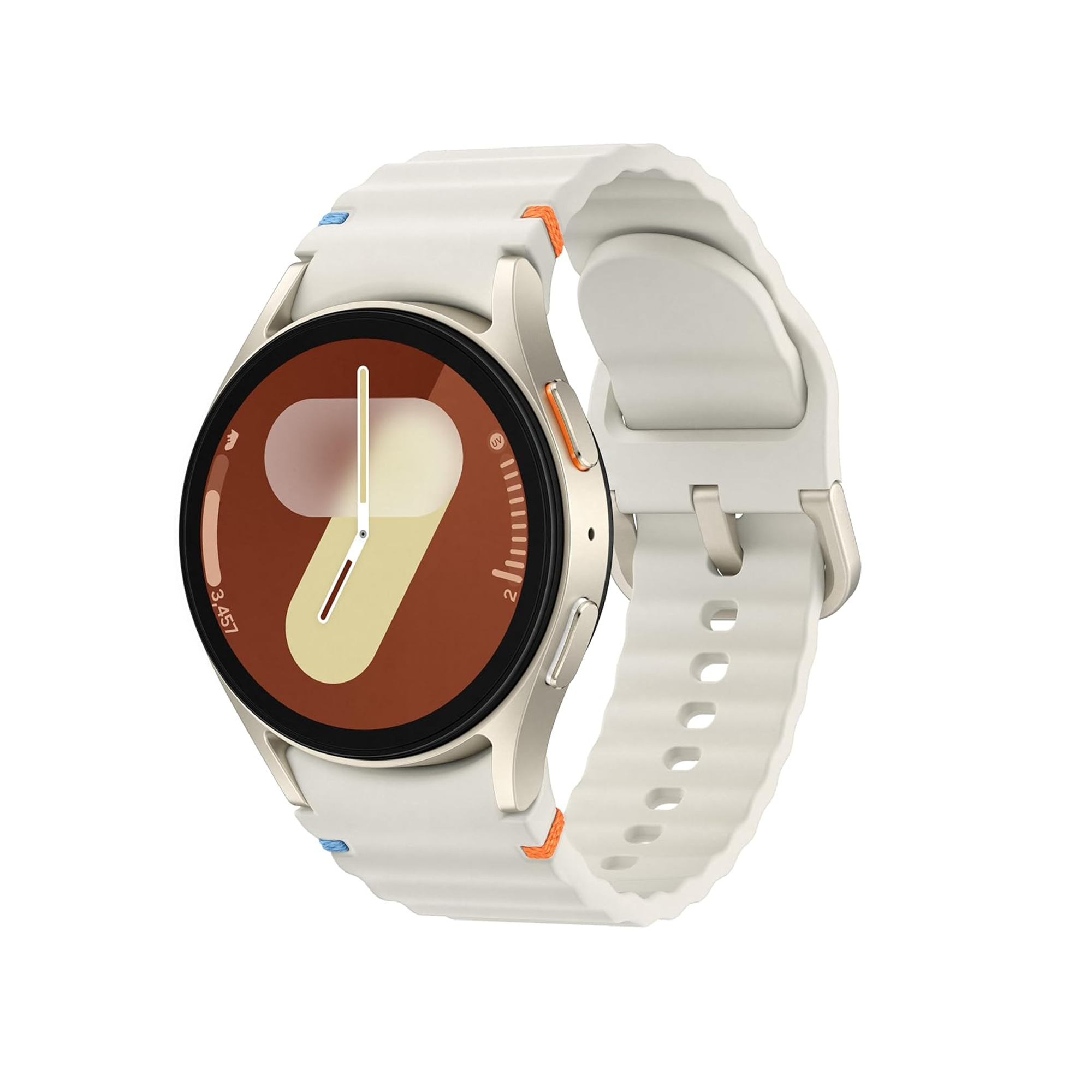 Samsung Galaxy Watch 7 ( 40mm, BT+LTE ) With 3nm Processor - Dual GPS - Sapphire Glass & Armour Aluminum ( 5ATM & IP68, BP & ECG Monitor )