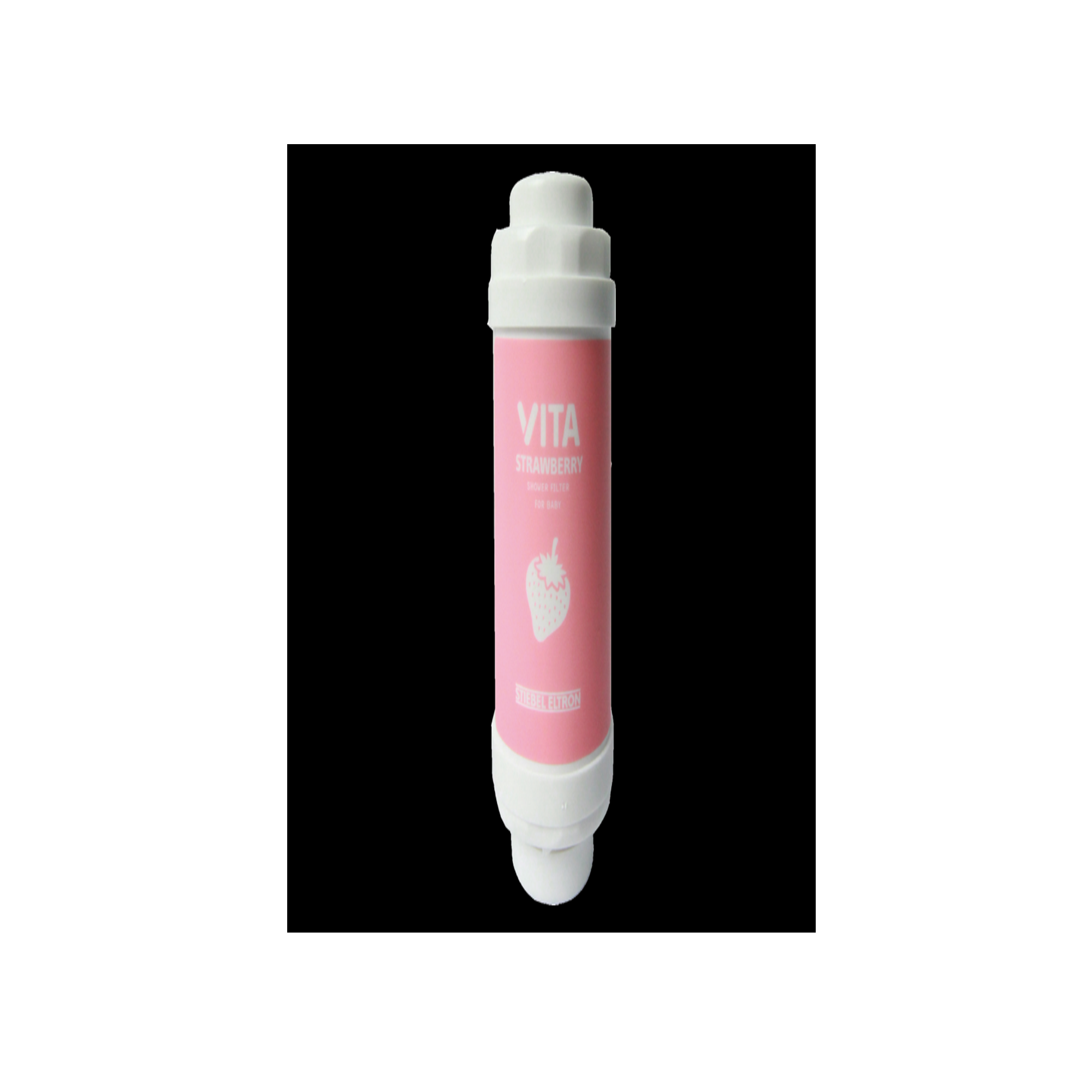 Stiebel Eltron Shower Filter VITA Strawberry Removes Chlorine & Rust, Softens Skin & Hair Moisturing, Aromatic