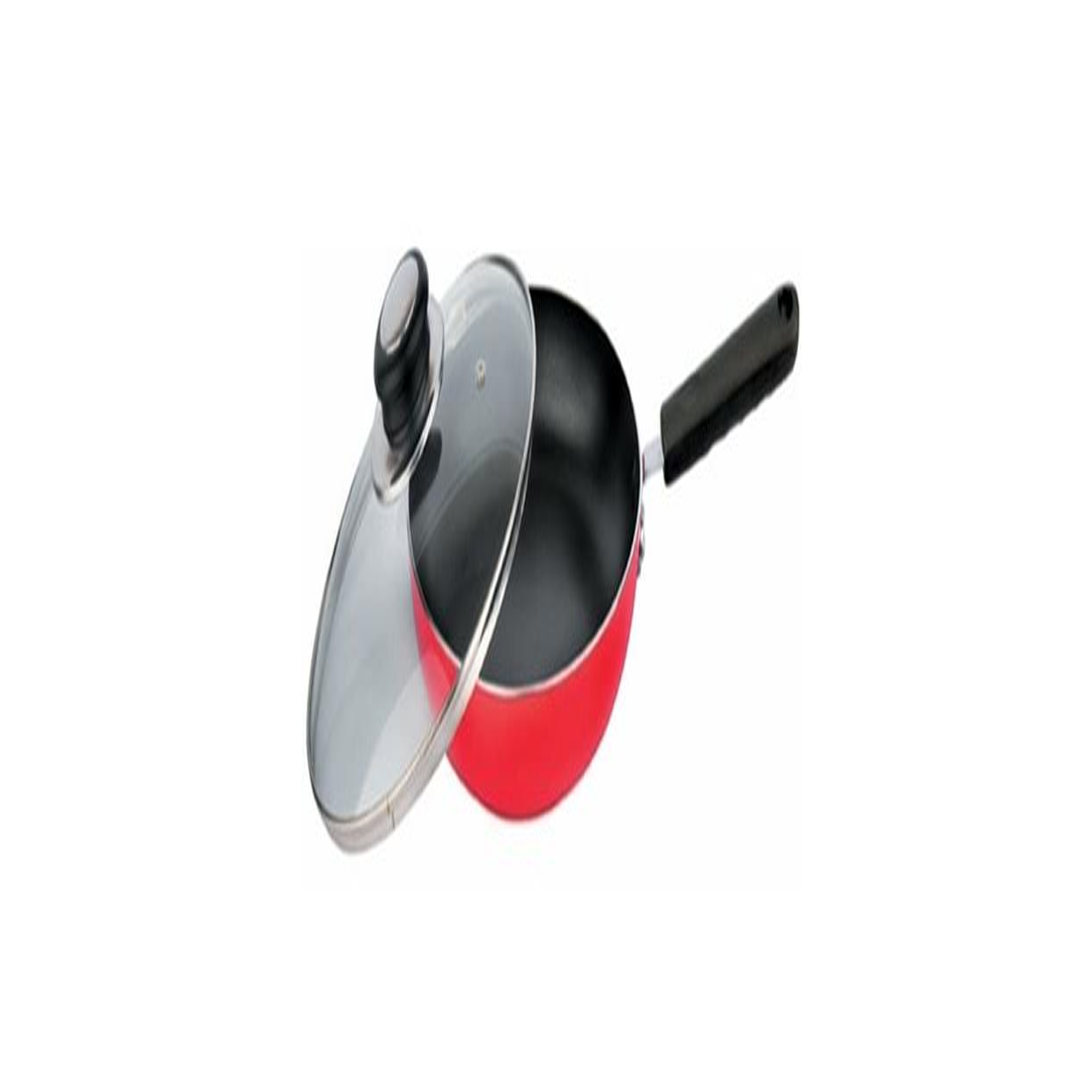 BALTRA Nonstick Fry Pan 26 cm, Aluminum Flat Cookware,  Induction & Gas Stove Thickness Strong & Sturdy Handle - BTN 203